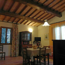 Agriturismo Isola Verde-apartment 14-kitchen-dining-table-cupboard